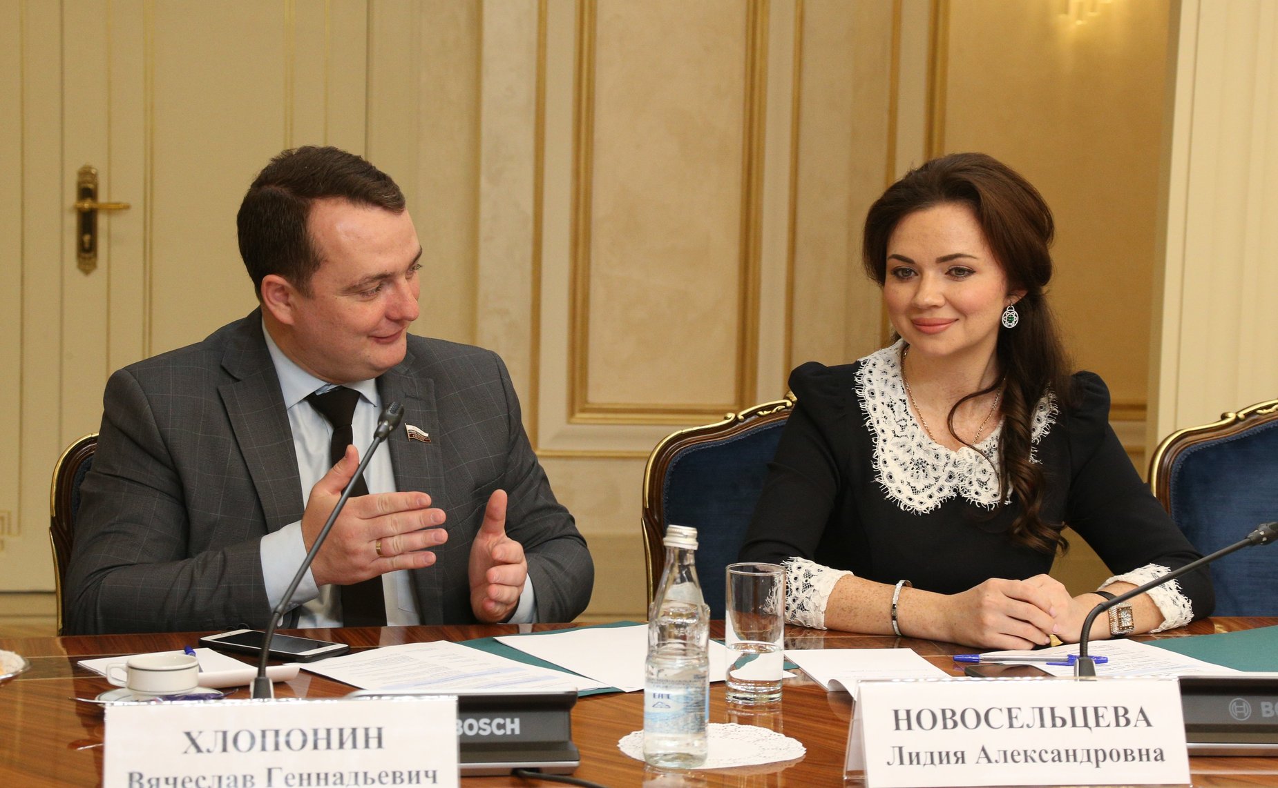 Встреча заместителя Председателя СФ Константина Косачева с членами Палаты молодых законодателей при СФ