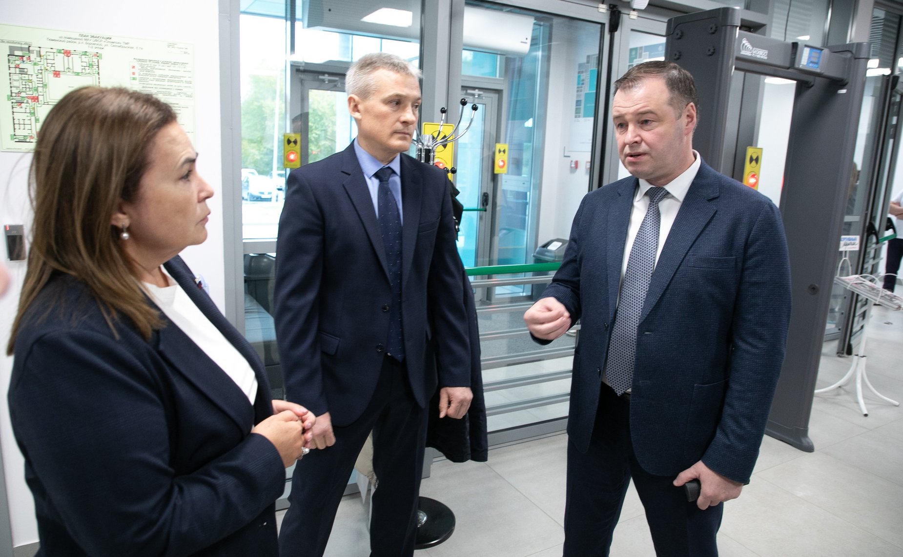 Сенаторы посетили Центр физкультурной и спортивной работы «Олимпия» Тюменского муниципального района