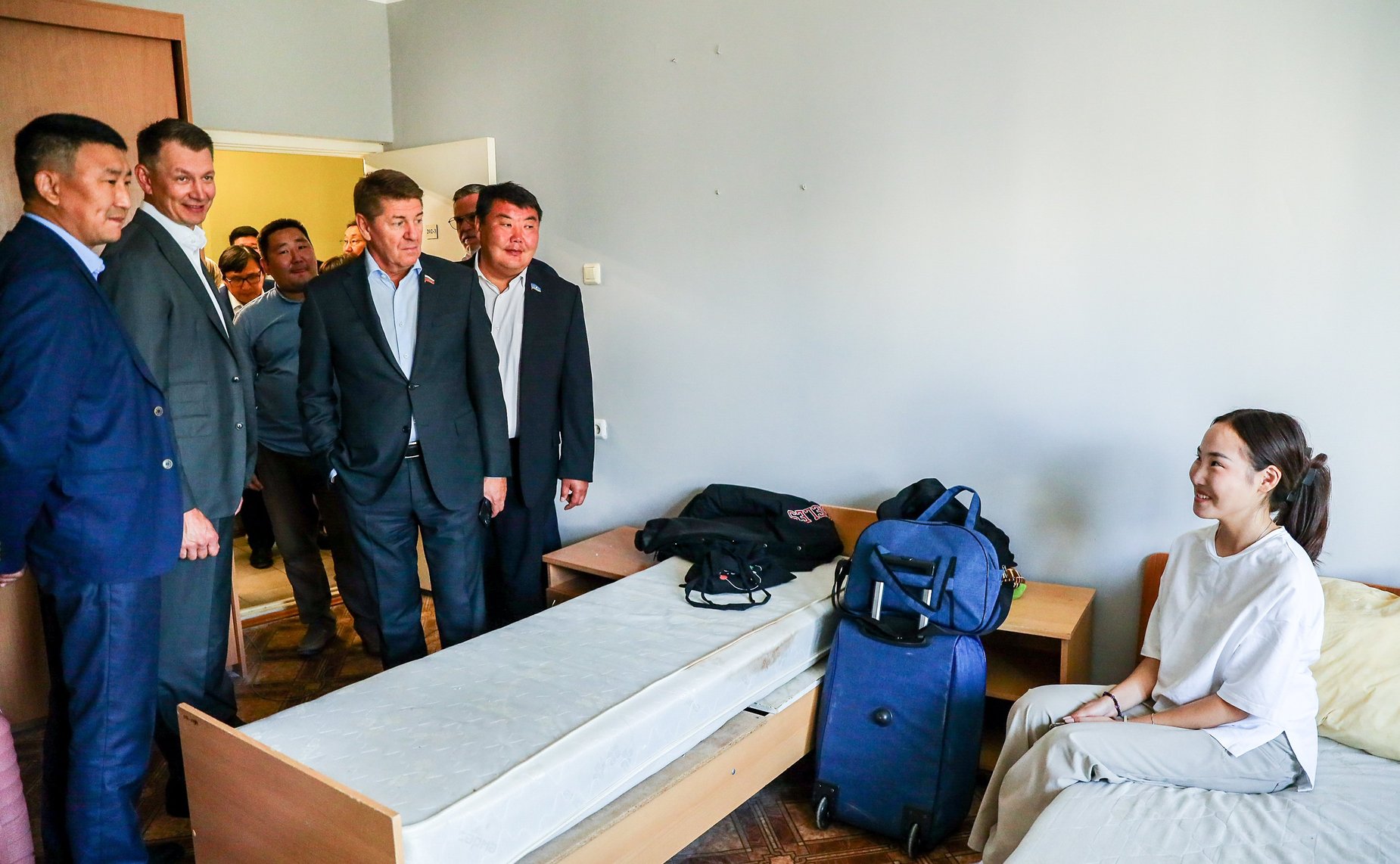 Сенаторы РФ в рамках выездного совещания Комитета СФ по федеративному устройству, региональной политике, местному самоуправлению и делам Севера посетили университеты и социальные объекты