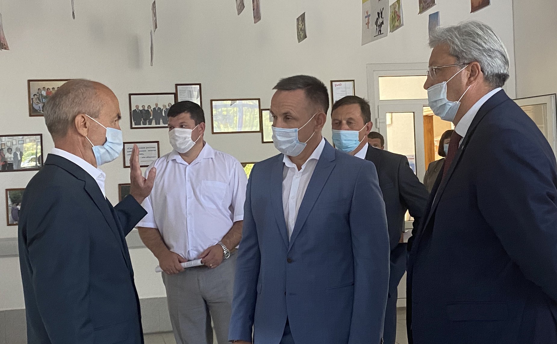 Олег Алексеев в ходе работы в регионе посетил Краснокутский район