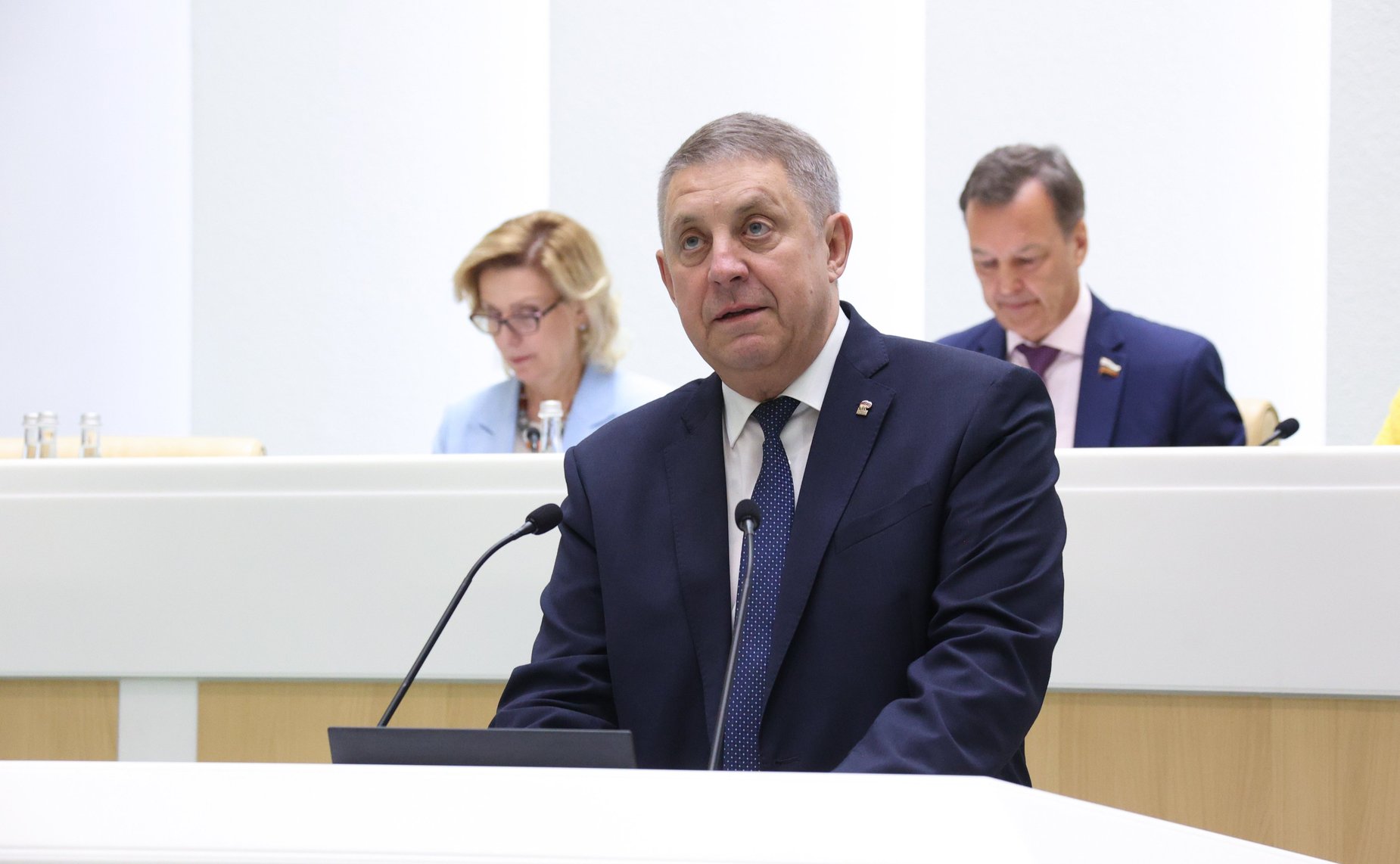 Губернатор Брянской области Александр Богомаз