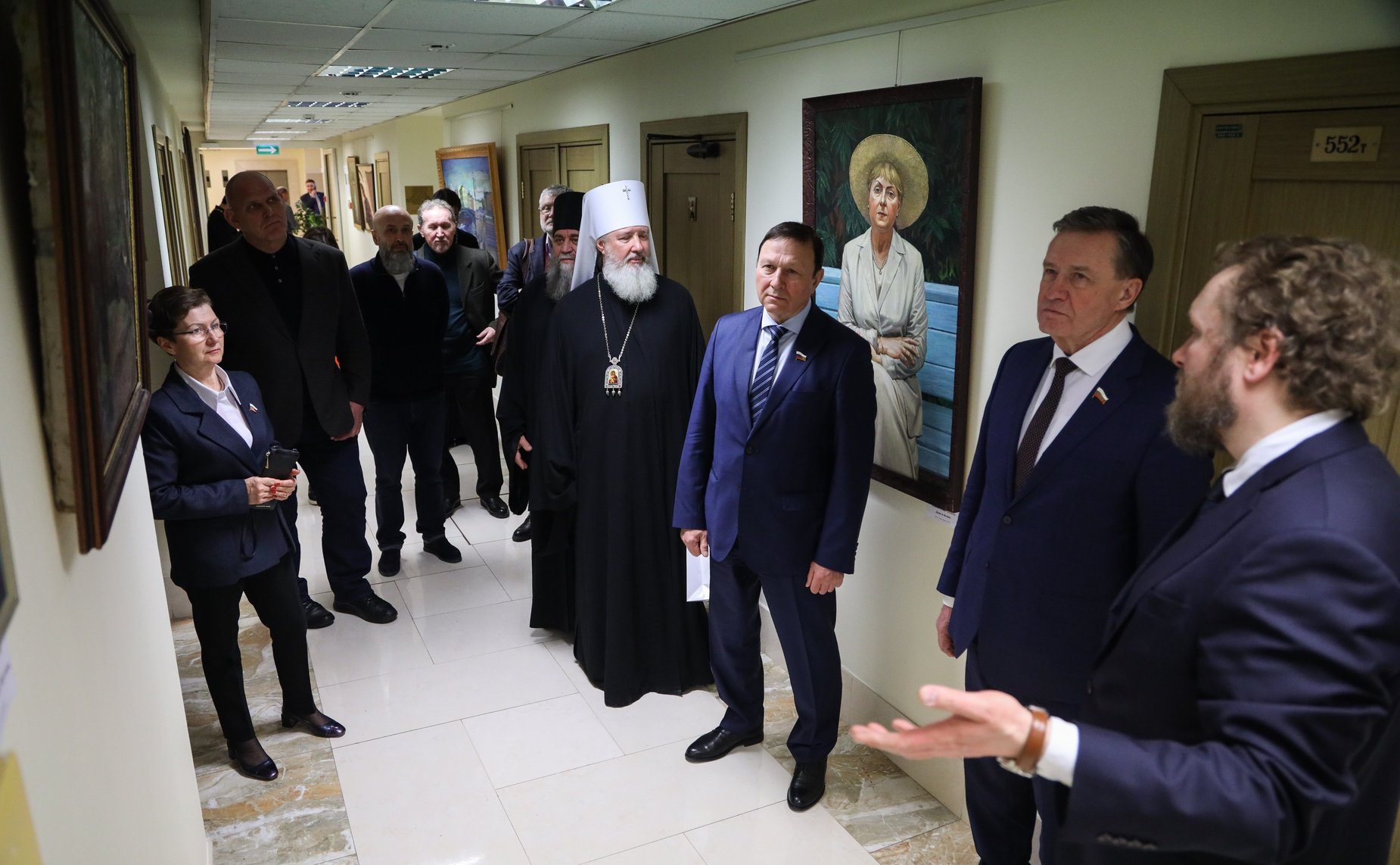 В Совете Федерации открылась выставка «Радость Рождества Христова»
