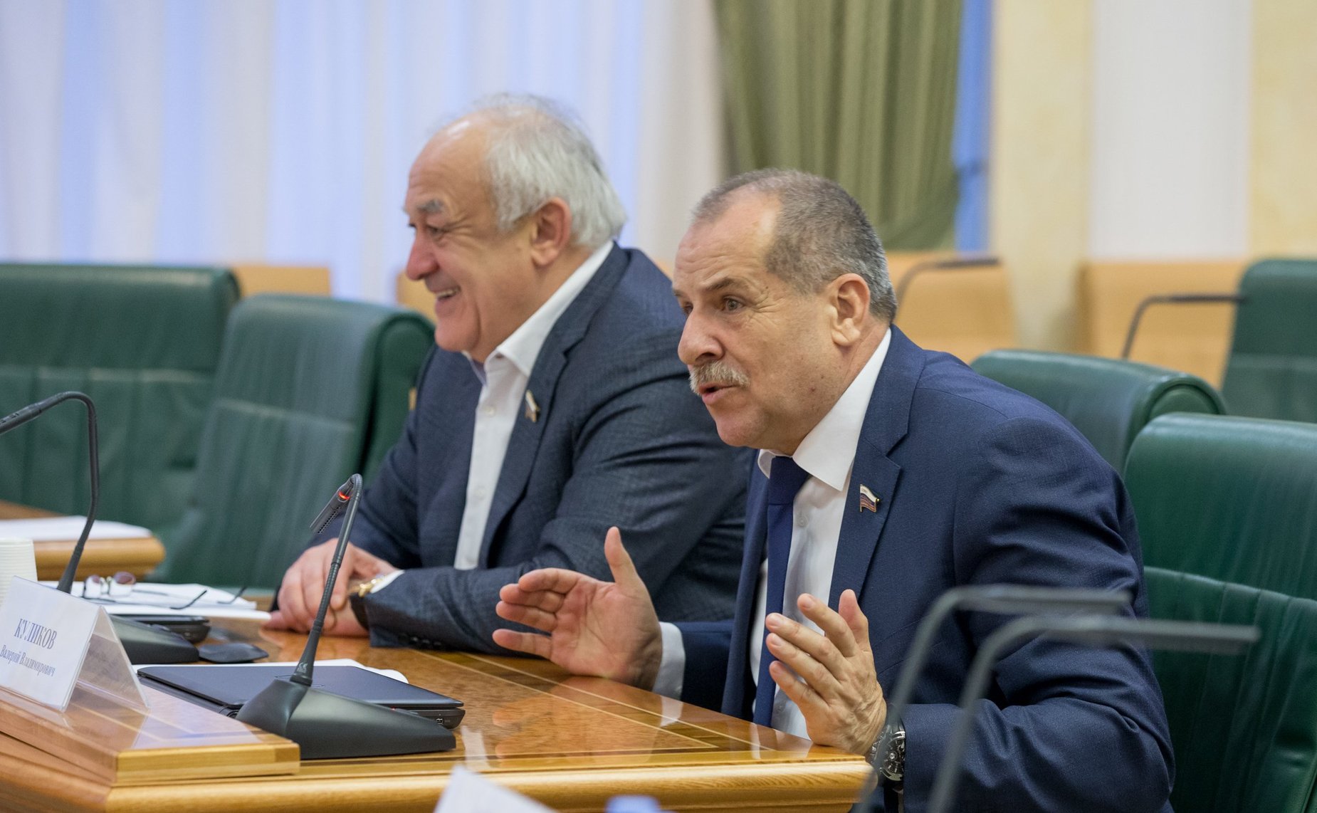 Таймураз Мамсуров и Валерий Куликов