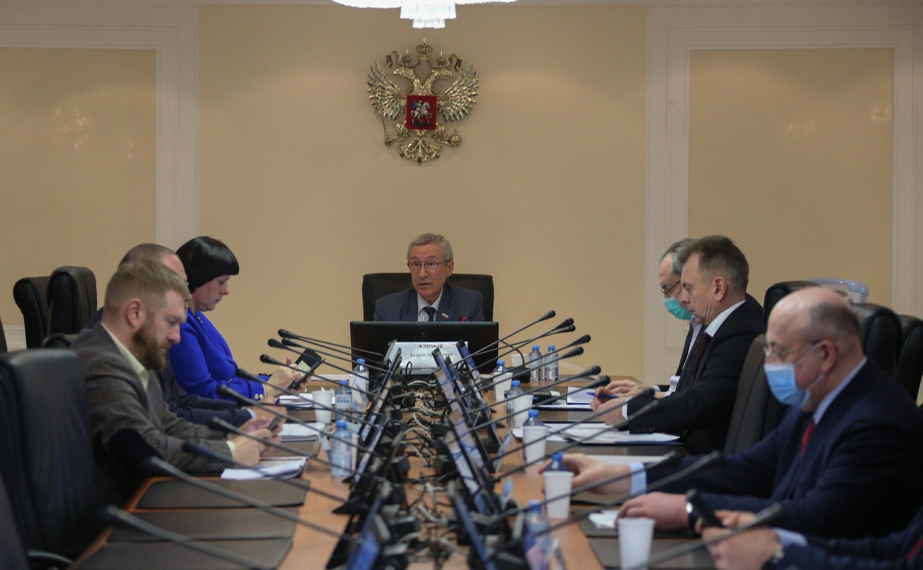 Заседание Временной комиссии СФ по защите государственного суверенитета и предотвращению вмешательства во внутренние дела РФ