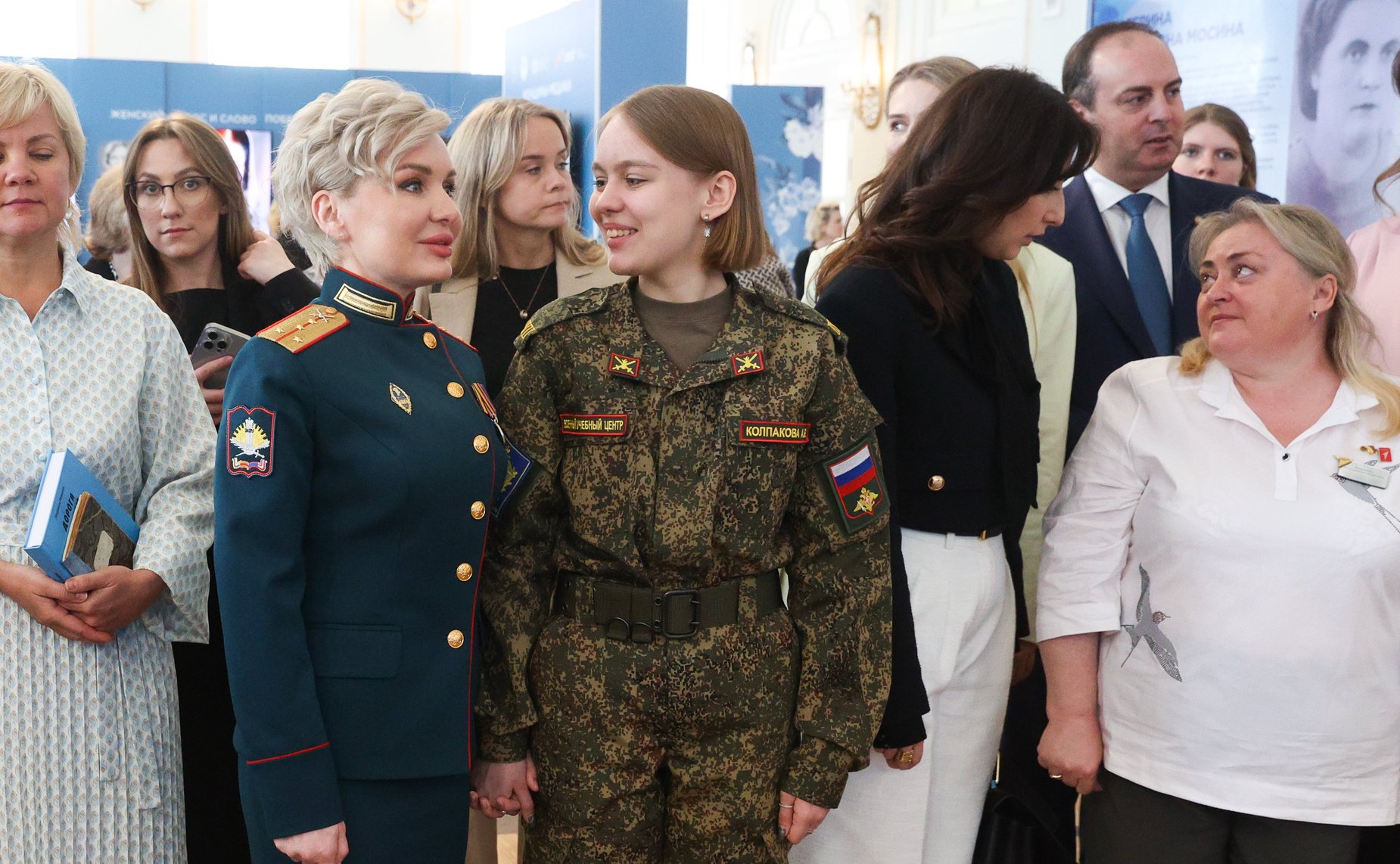 Торжественная церемония открытия выставки «Территория памяти и славы женского Подвига»