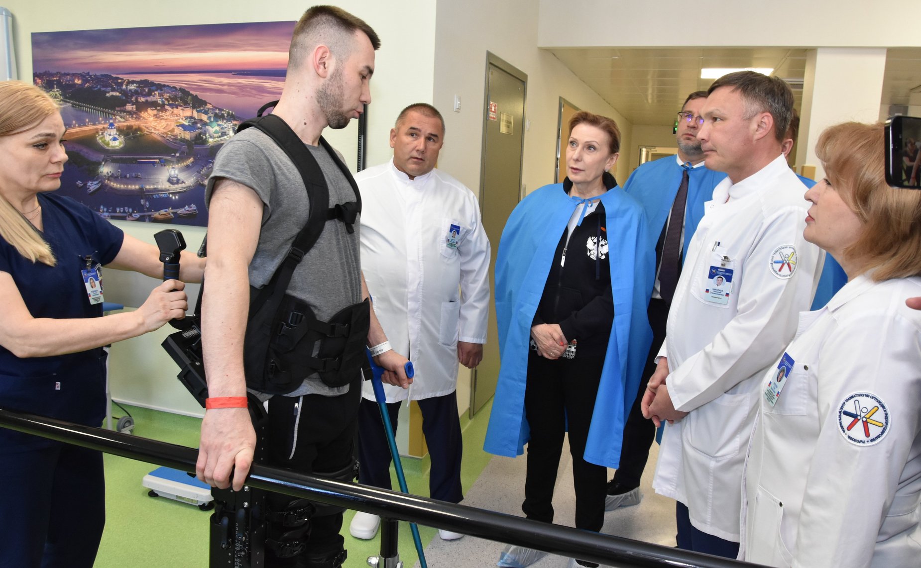 Сенаторы посетили ФГБУ «Федеральный центр травматологии, ортопедии и эндопротезирования» Минздрава России