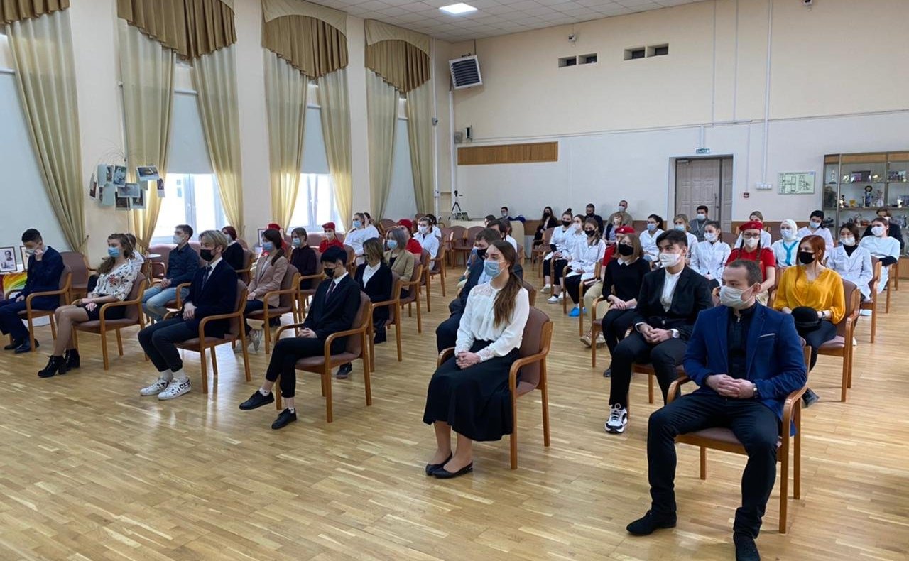 Встреча Светланы Горячевой со студентами медицинского колледжа