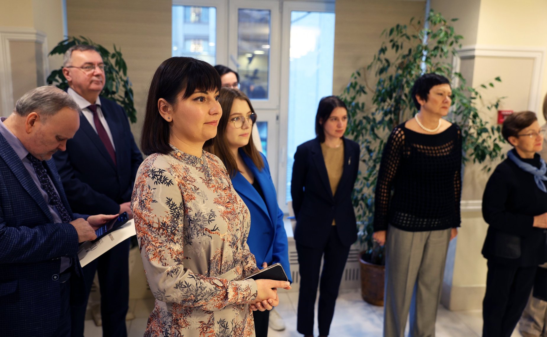 в Совете Федерации открылась выставка картин «Живопись и профессия»