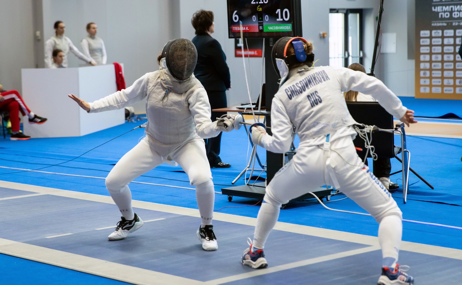 Сенаторы посетили Центр фехтования