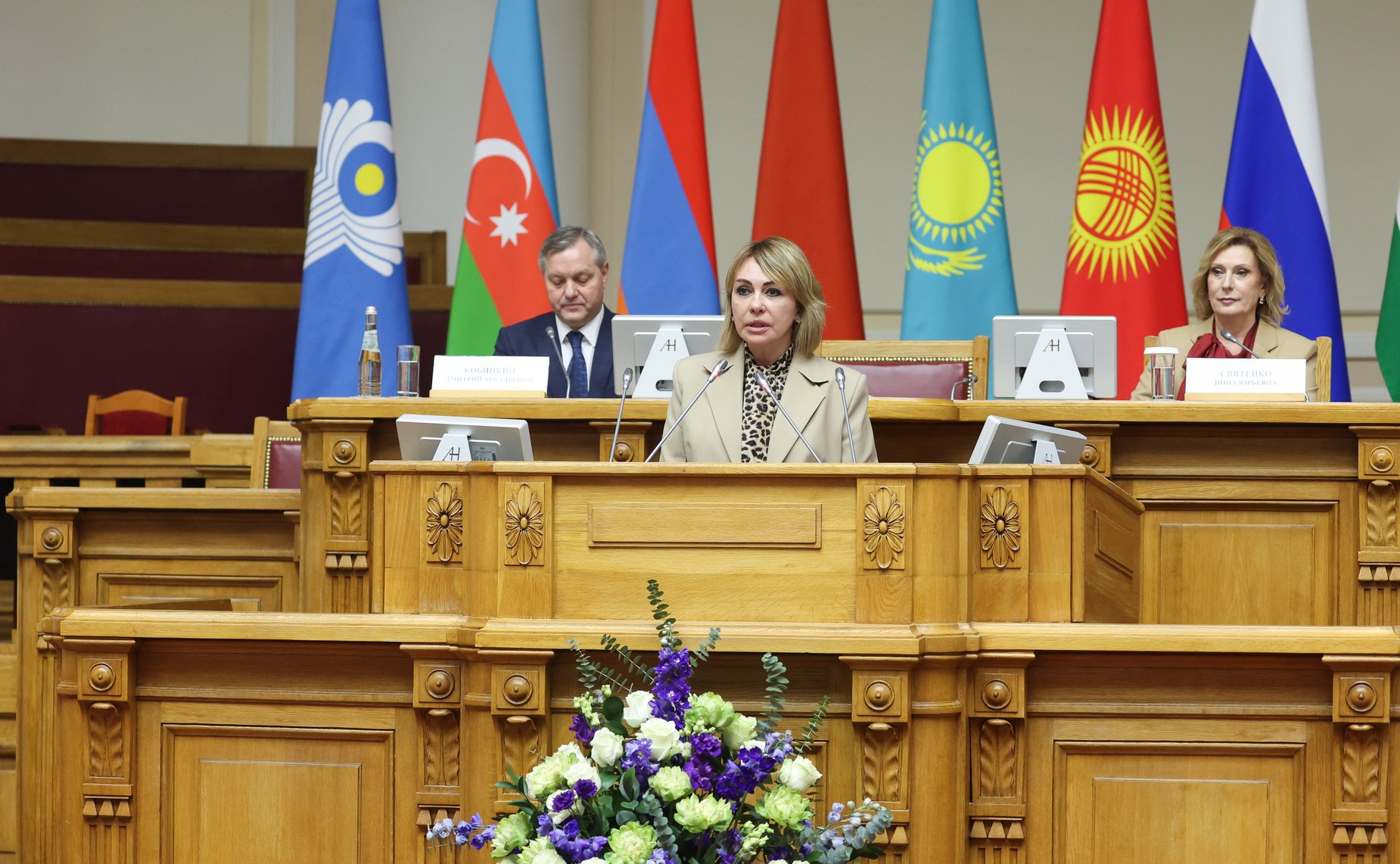 Пленарное заседание III Международного форума «Содружество моды»