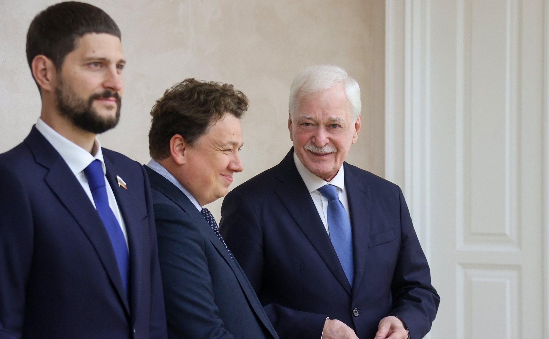 Встреча сенаторов с Председателем Совета Республики Национального собрания Беларуси Натальей Кочановой (фото: Пресс-служба Совета Республики Национального собрания Беларуси)