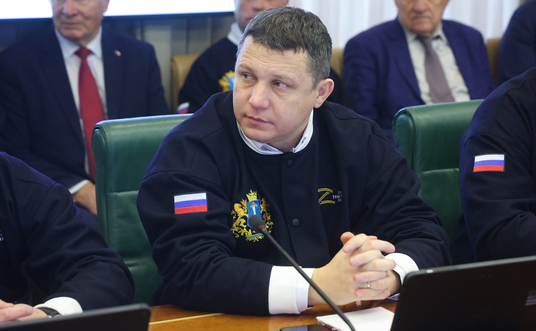 Встреча сенаторов Сергея Рябухина и Алексея Кондратьева с участниками программы «Герои Симбирской земли»