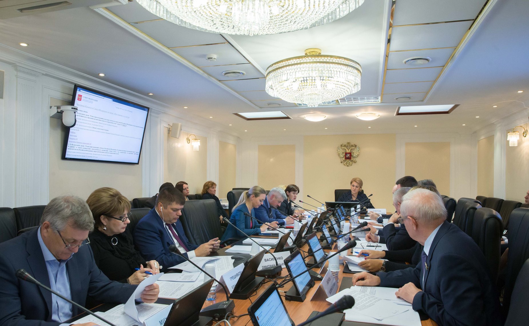 Заседание Комитета СФ по науке, образованию и культуре