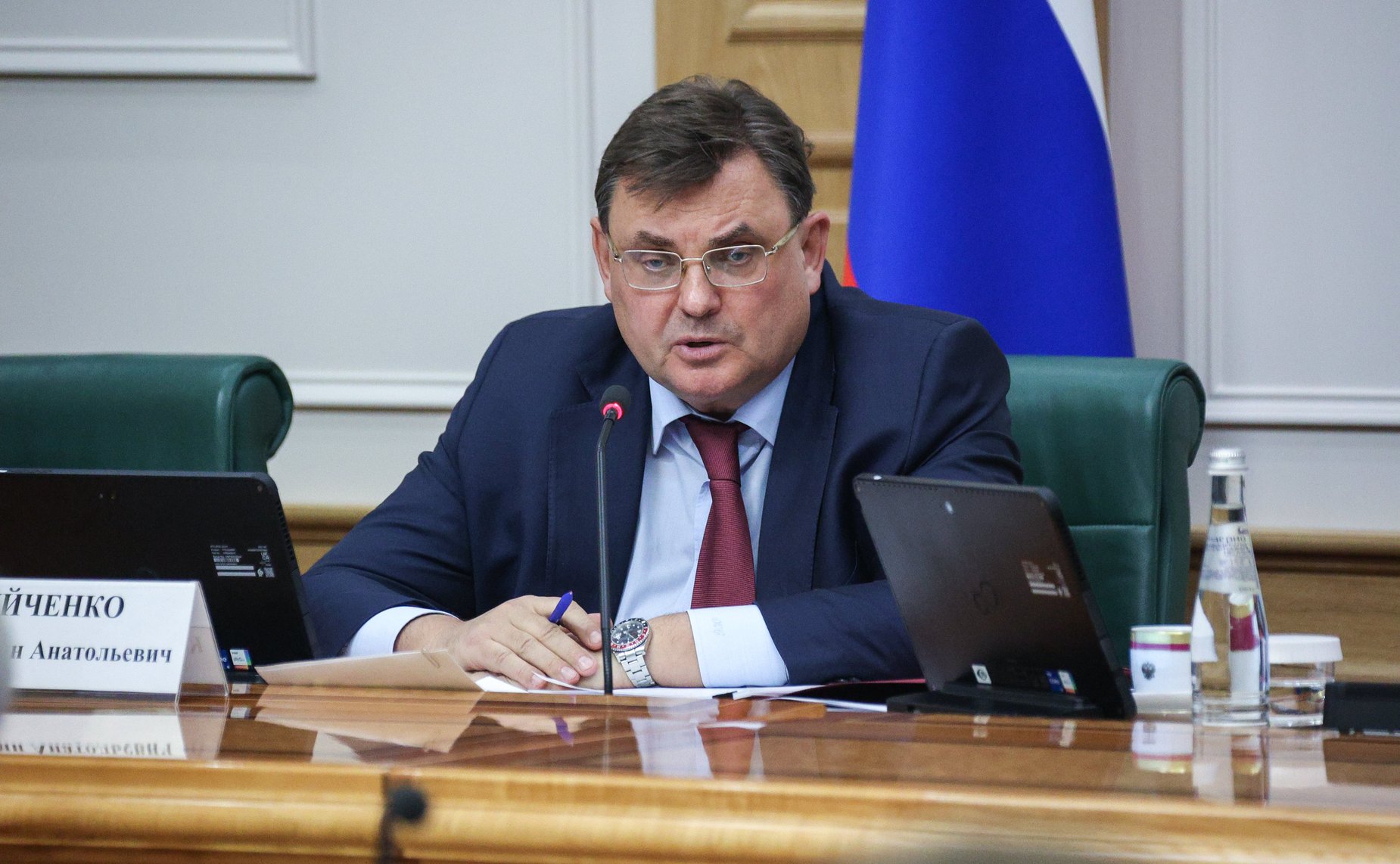 Встреча сенаторов Российской Федерации с Министром юстиции РФ Константином Чуйченко в формате «Открытого диалога»