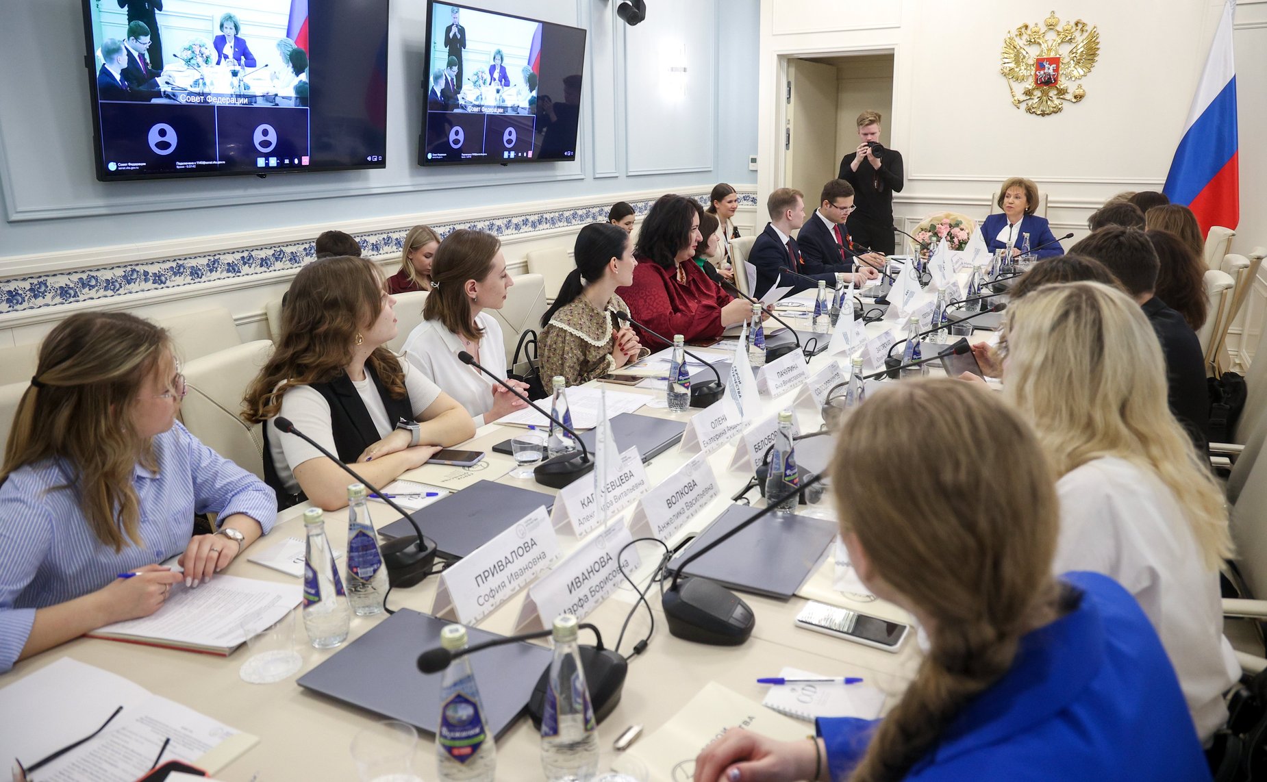 Рабочая встреча с членами АНО «Герои Отечества», посвященная реализации мероприятий, приуроченных к 80-летию Великой Победы