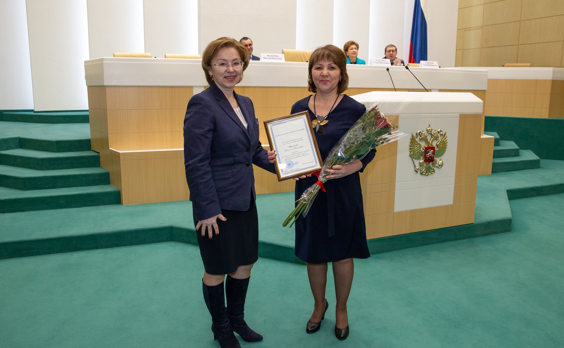 Встреча Валентины Матвиенко с тружениками социальной сферы села