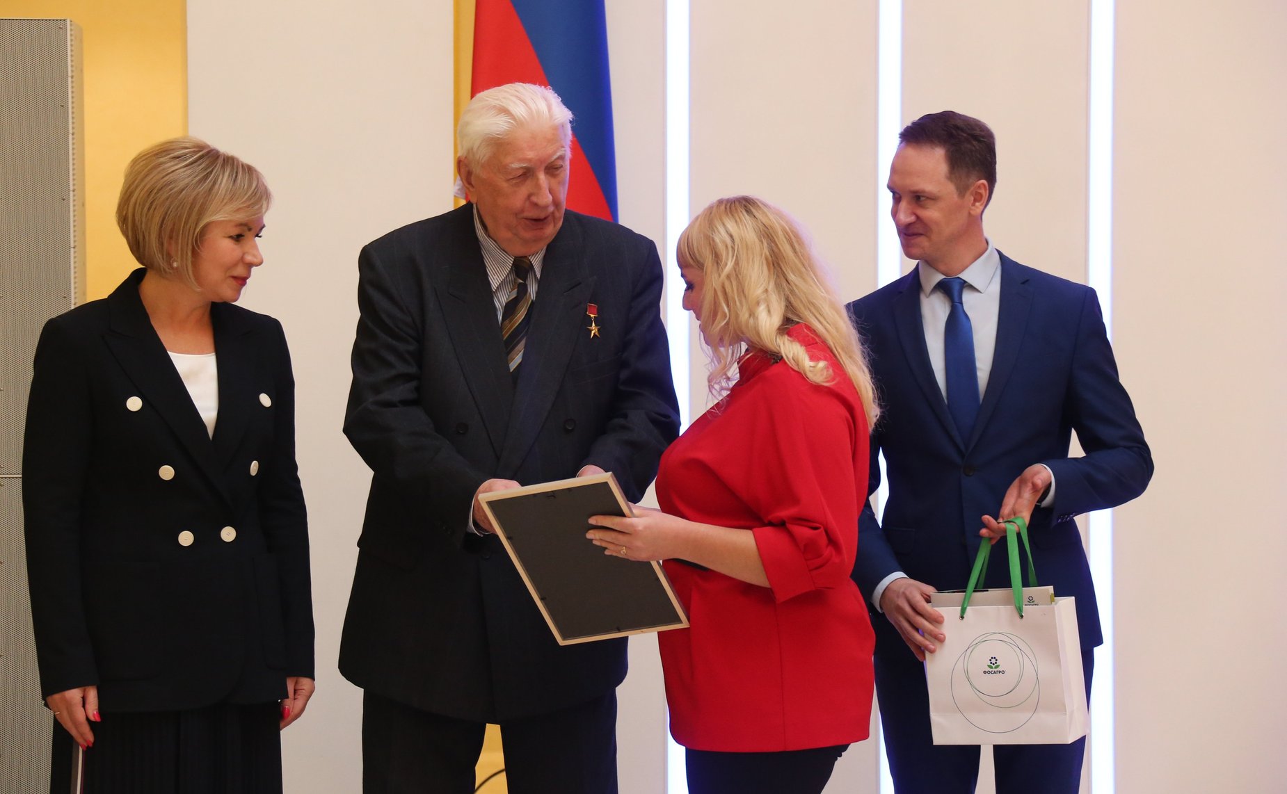 Церемония награждения победителей Всероссийской сетевой акции «Подвиг села»