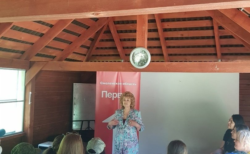 Нина Куликовских посетила Международный слет руководителей патриотических объединений приграничных территорий России и Беларуси