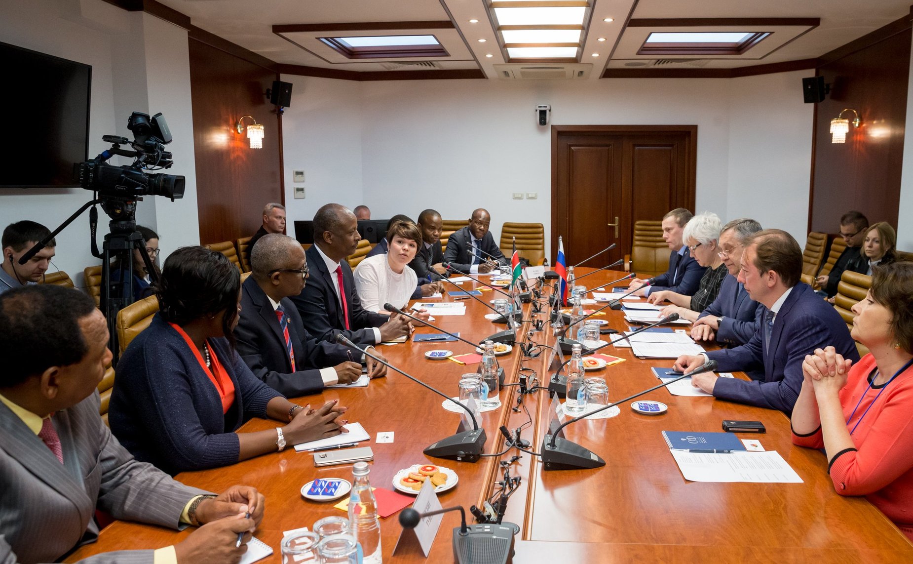 Встреча О. Тимофеевой с членом Комитета Национального собрания Кении по обороне и международным делам Дидо Али Рассо