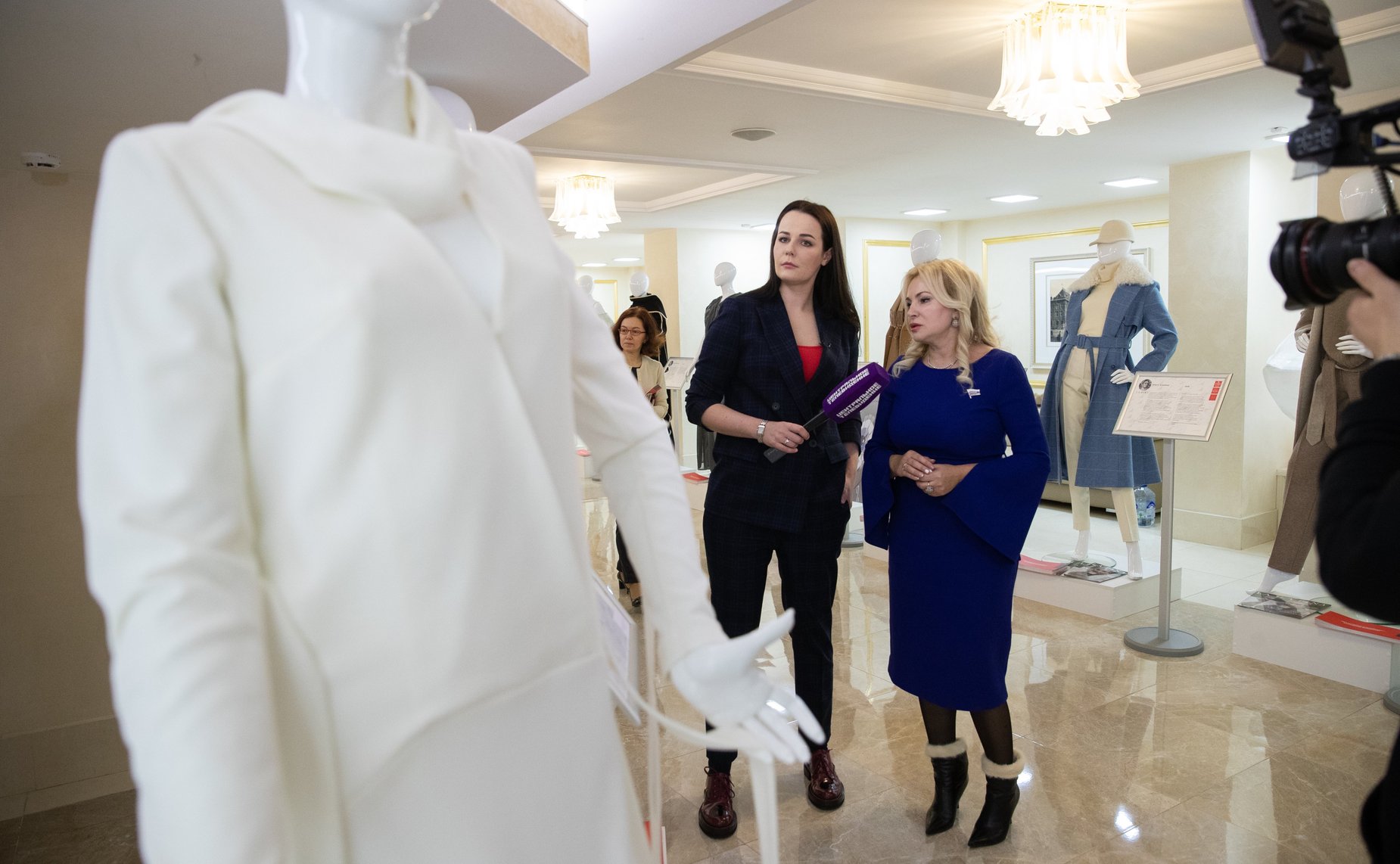 Открытие выставки «Отечественные дизайнеры – российским женщинам»