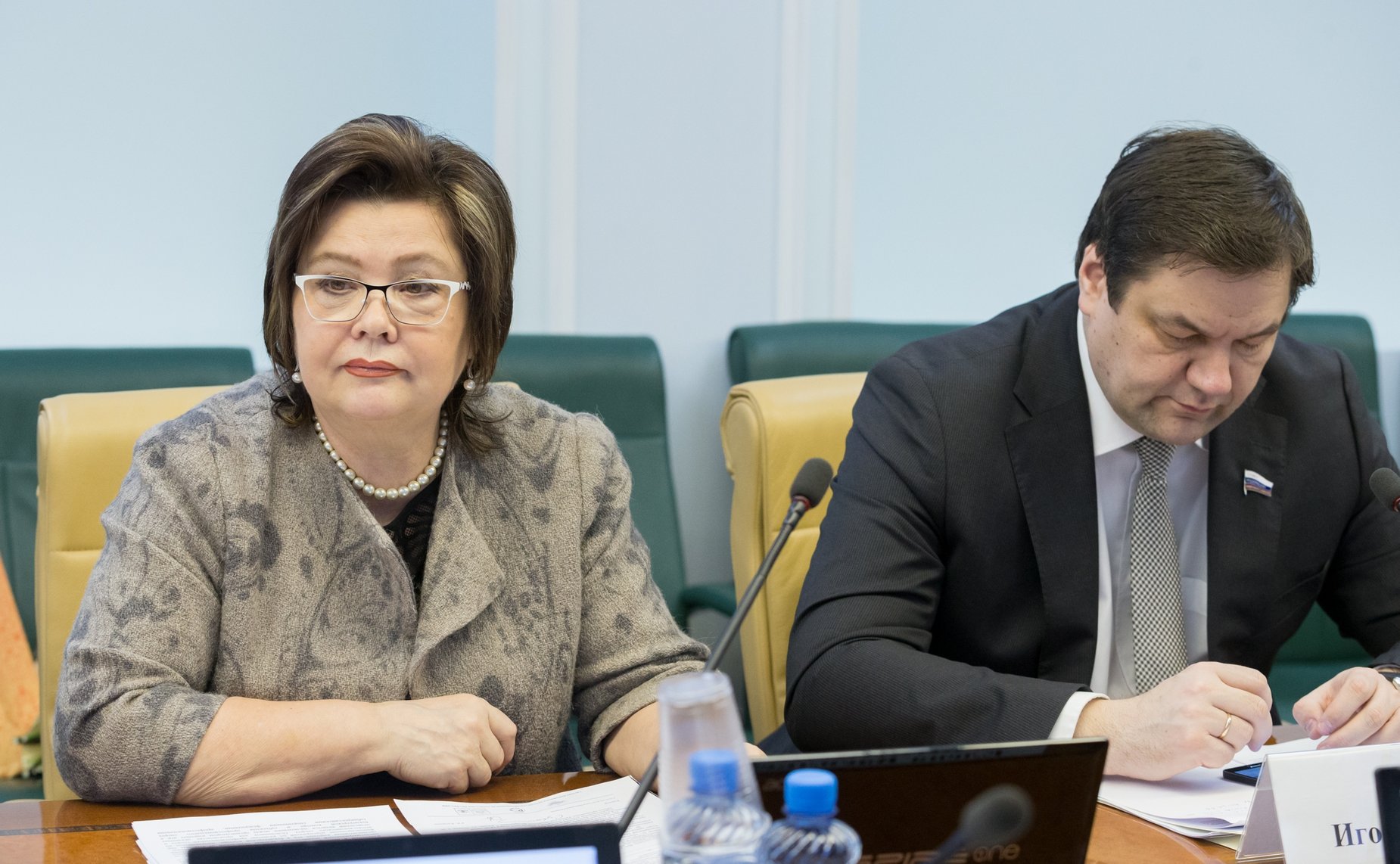 Л. Тюрина и И. Фомин