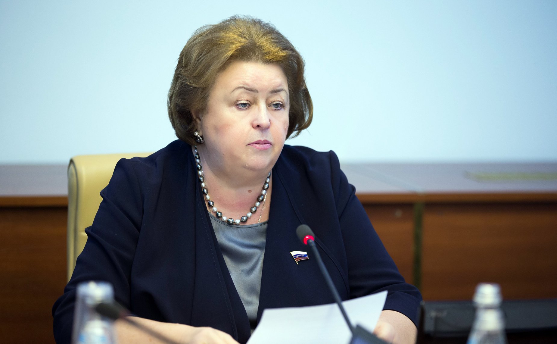 З. Драгункина Заседание Комитета Совета Федерации по науке, образованию и культуре