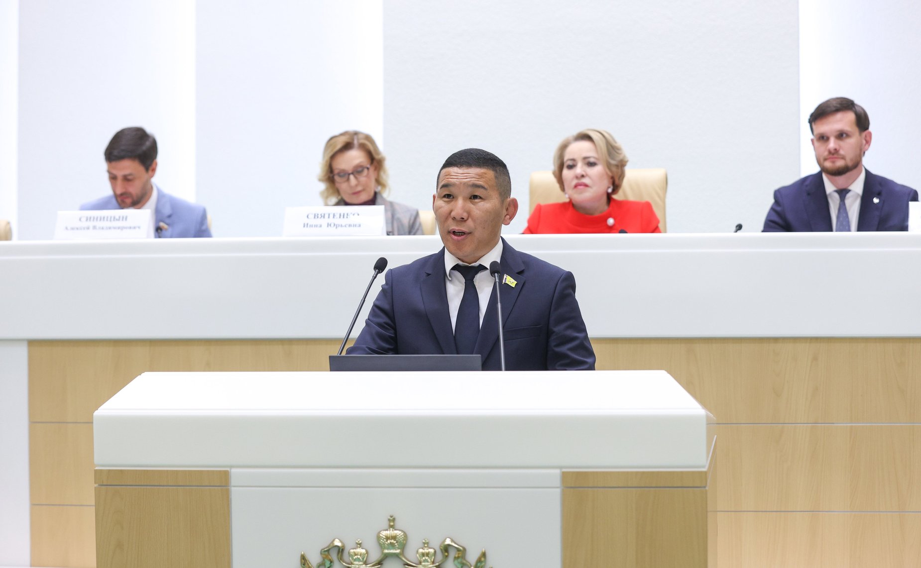 Заседание Палаты молодых законодателей при Совете Федерации