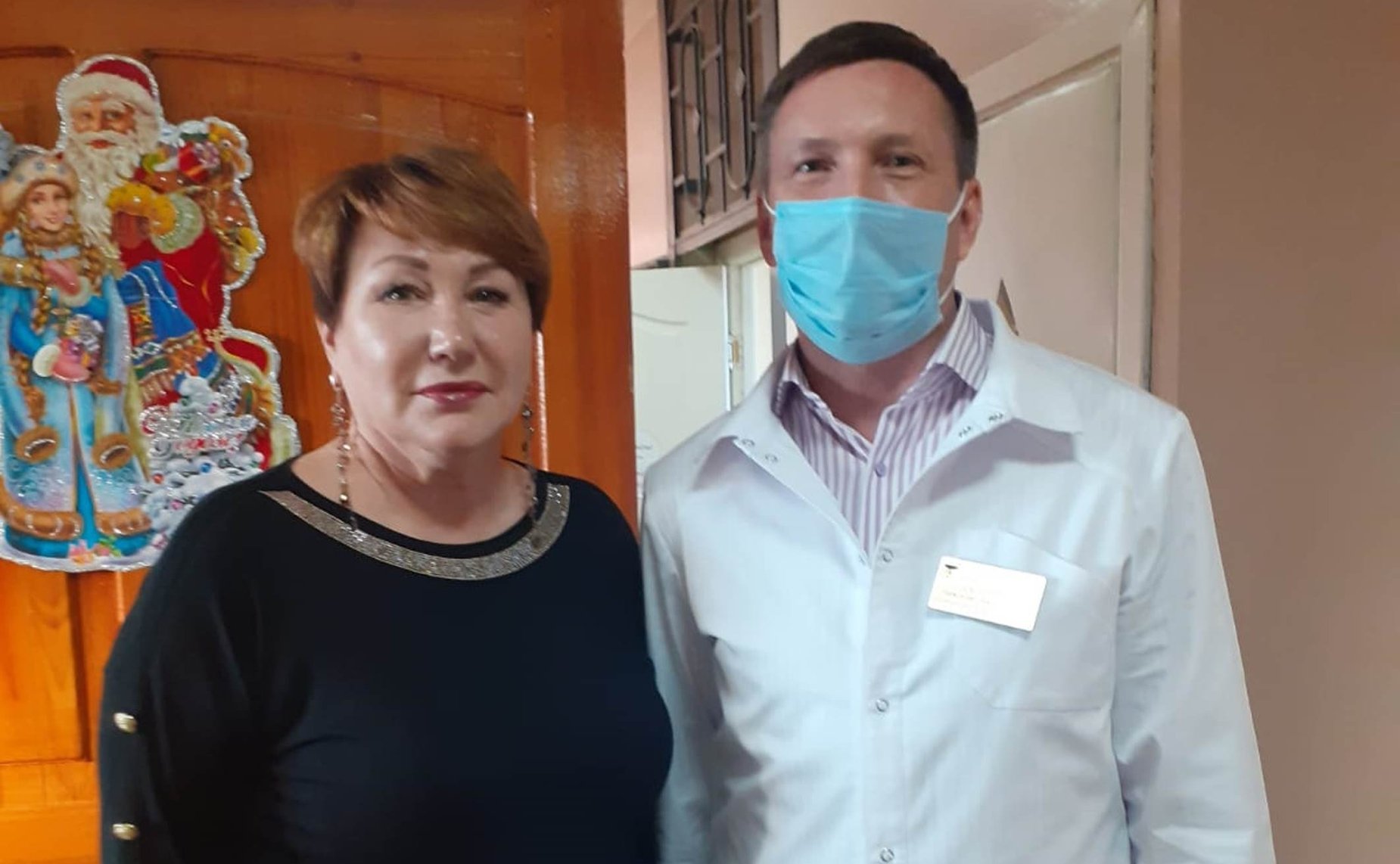 Елена Перминова в рамках поездки в регион посетила Курганскую областную клиническую больницу