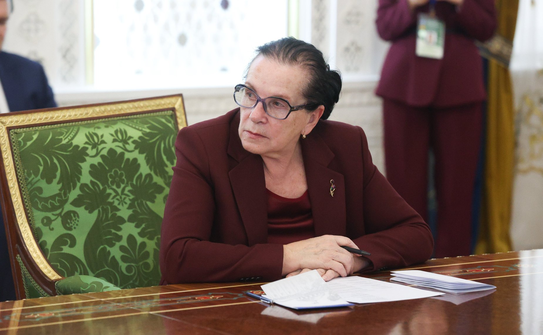 Встреча Председателя Совета Федерации Валентины Матвиенко с Председателем Сената Парламента Республики Казахстан Мауленом Ашимбаевым