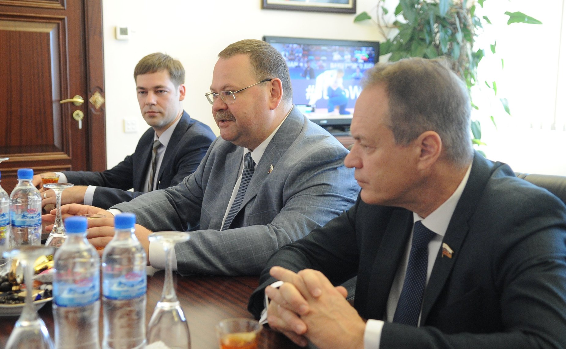 Делегация Совета Федерации во главе с О. Мельниченко посетила с визитом Азербайджанскую Республику