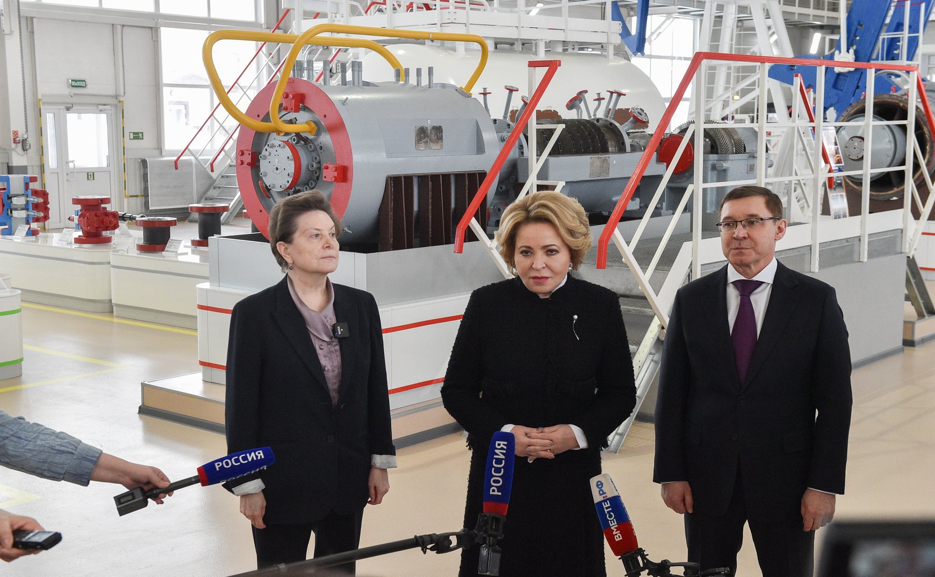 Брифинг Председателя Совета Федерации Валентины Матвиенко по итогам рабочей поездки в Ханты-Мансийский автономный округ – Югру