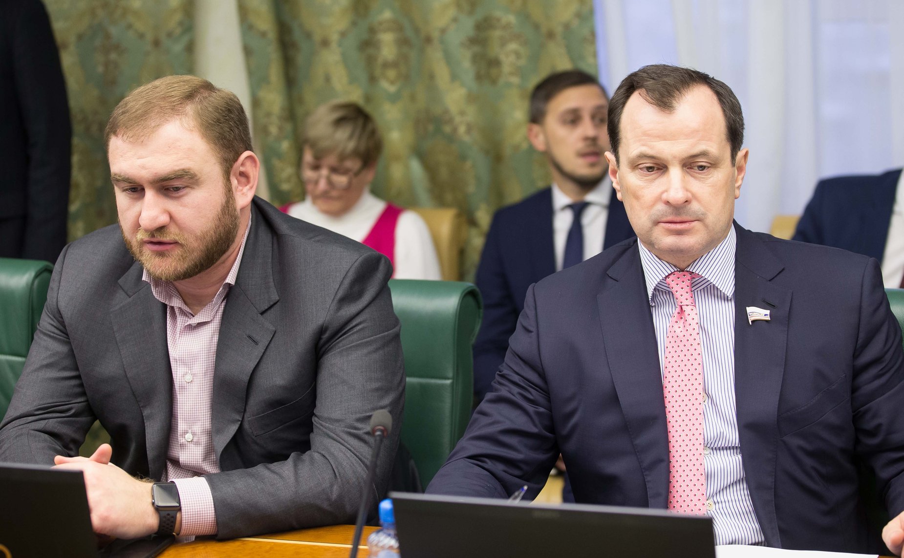 Р. Арашуков и Ю. Федоров