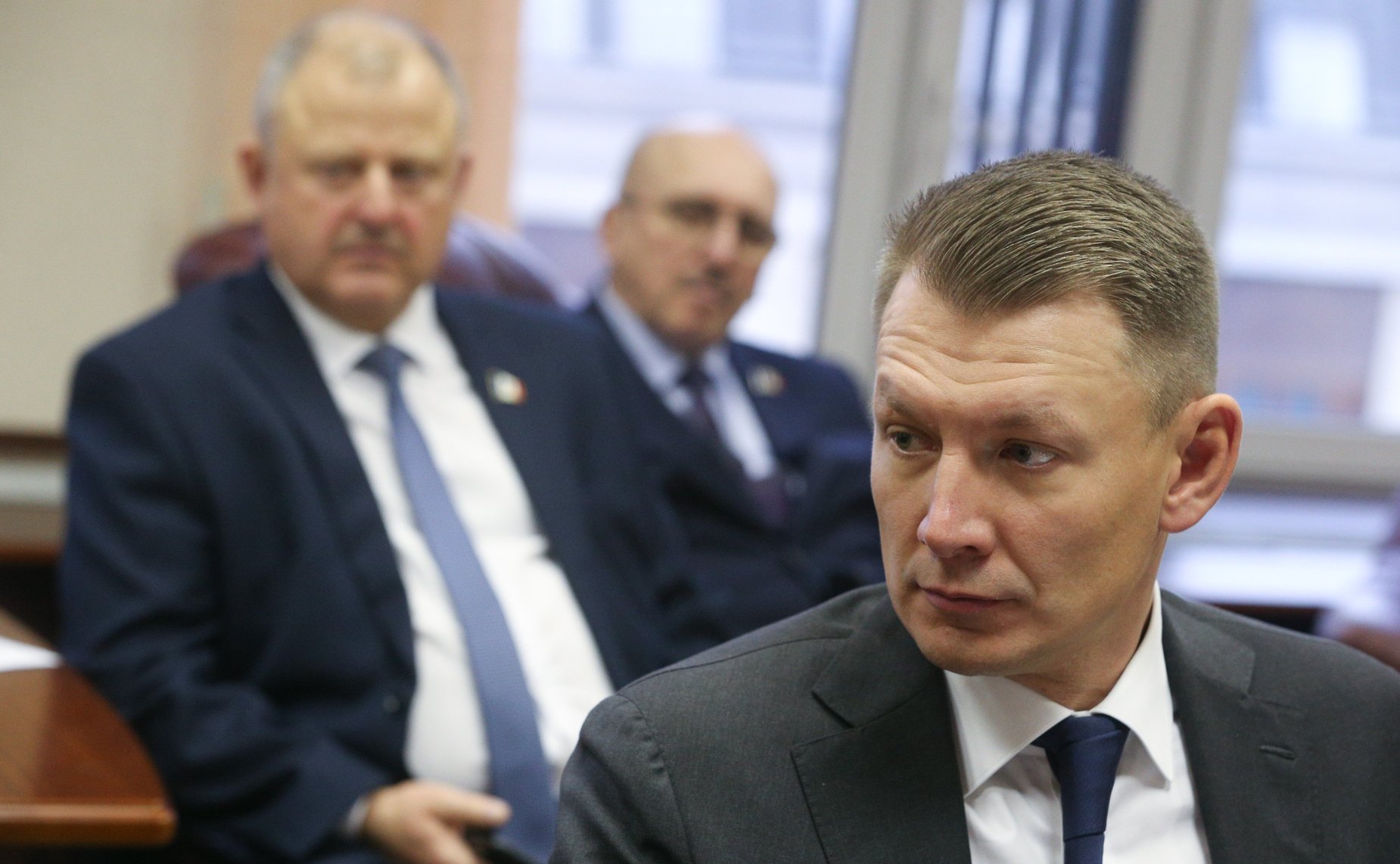 Рабочая встреча председателя Комитета СФ по аграрно-продовольственной политике и природопользованию Александра Двойных с представителями делегации Новгородской области