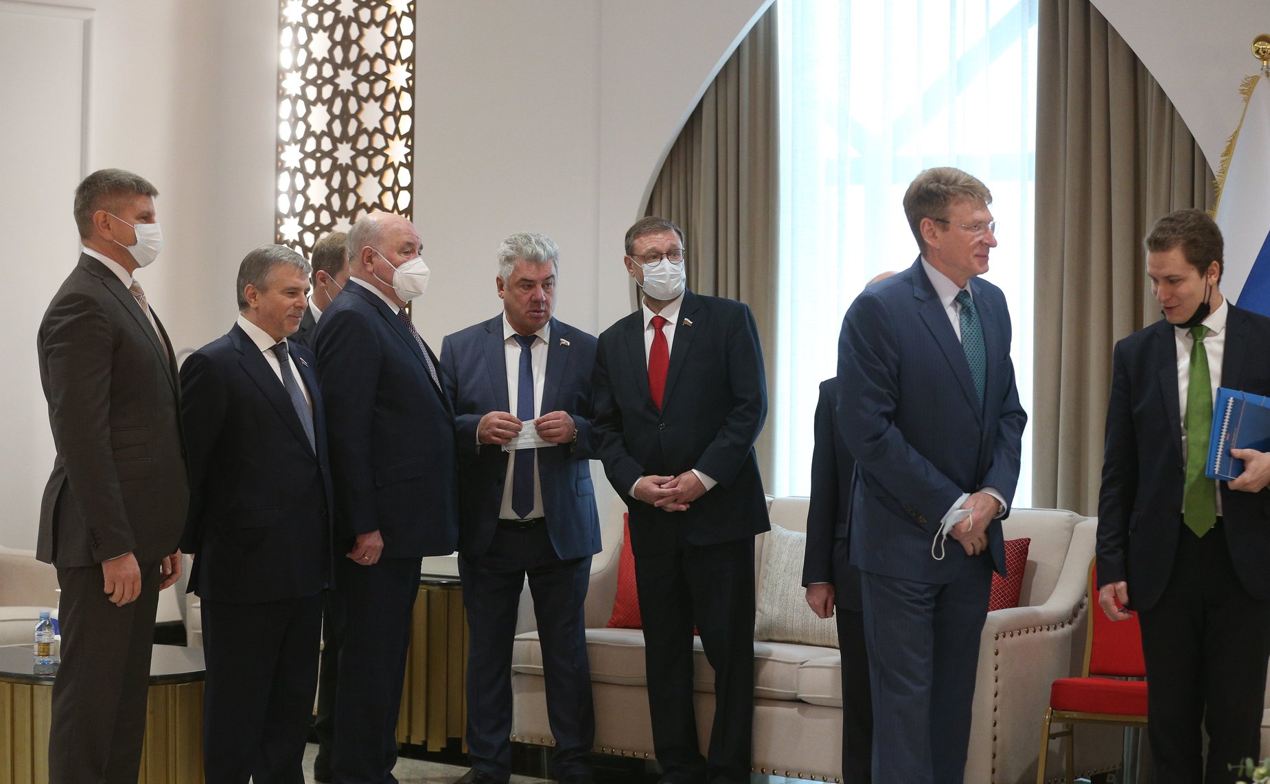 Встреча Председателя Совета Федерации Валентины Матвиенко с Председателем Палаты депутатов Национального собрания Королевства Бахрейн Фаузией Абдалла Зейнал