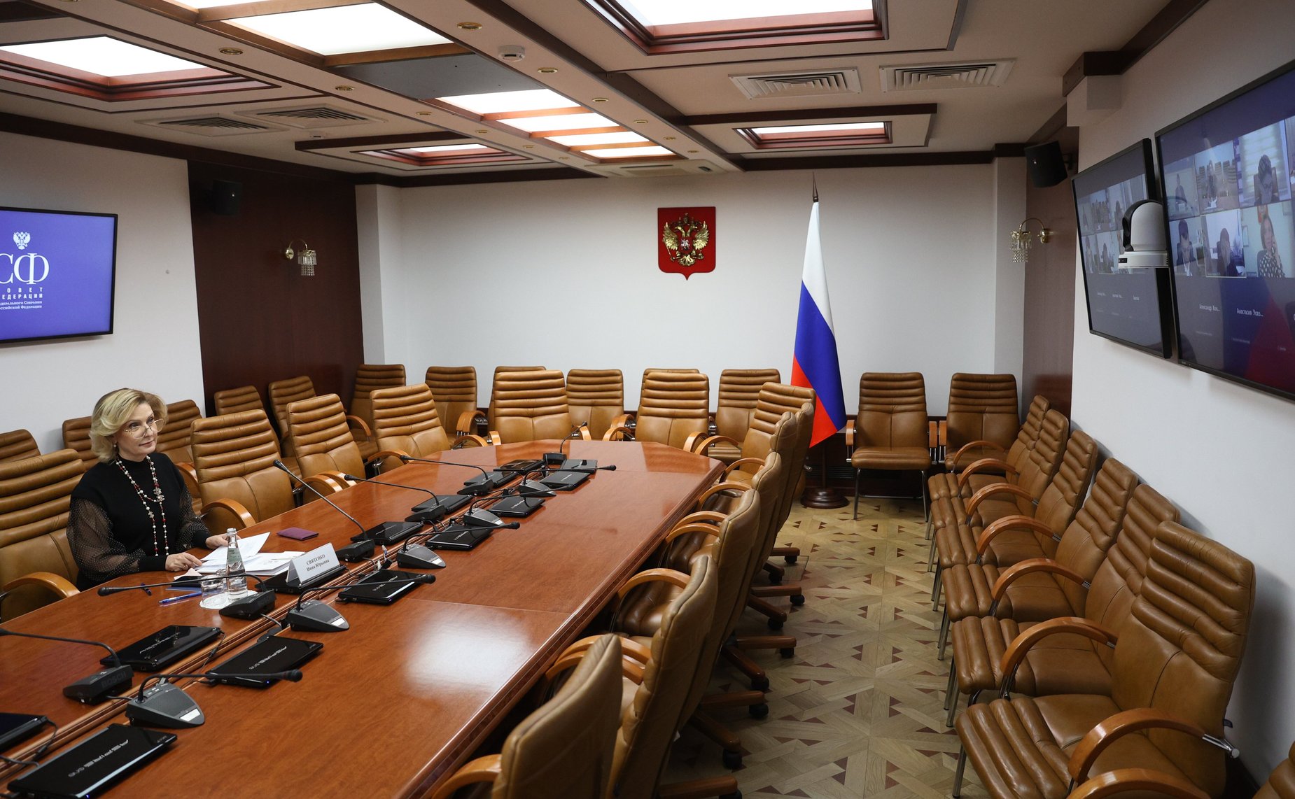 Заместитель Председателя СФ Инна Святенко приняла участие в заседании рабочей группы МПА СНГ по подготовке модельного закона «О платформенной занятости»