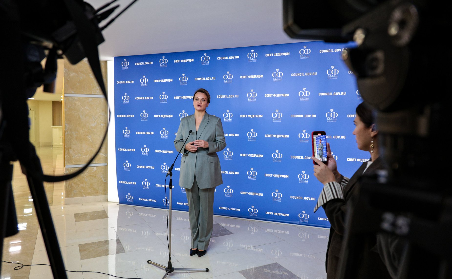 Пресс-подход Анны Цивилёвой