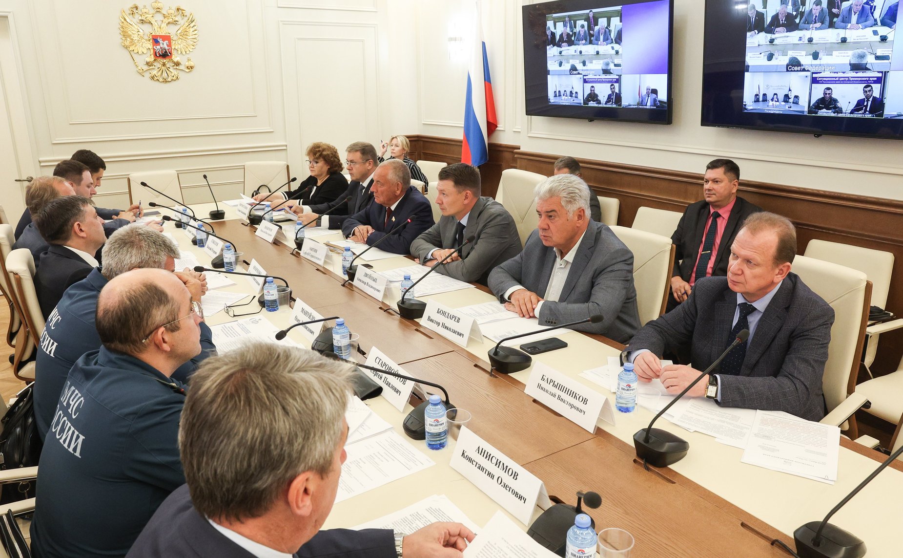 Совещание Комитета СФ по аграрно-продовольственной политике и природопользованию по рассмотрению предложения Правительства Приморского края о внесении изменений в некоторые законодательные акты РФ