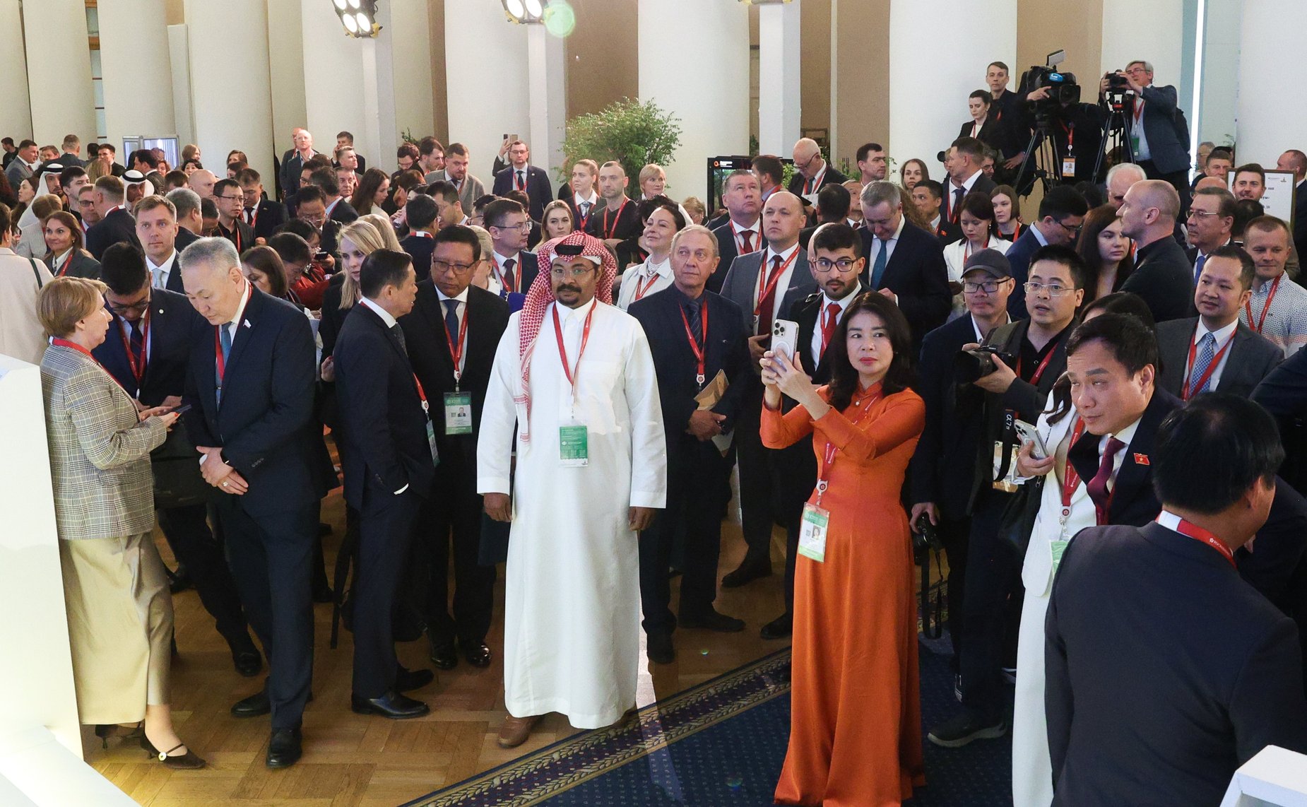 Торжественная церемония открытия XI Невского международного экологического конгресса