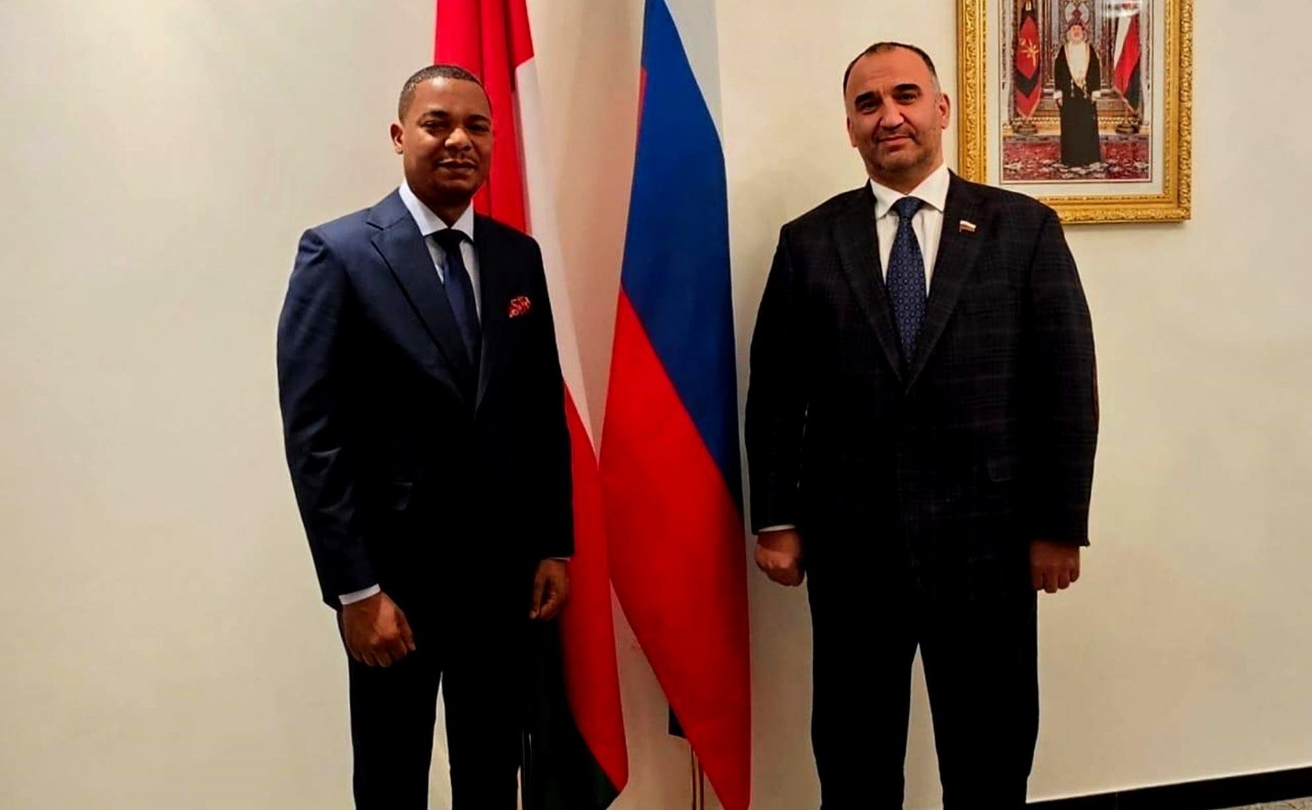 Встреча заместителя председателя Комитета СФ по социальной политике Мохмада Ахмадова с Чрезвычайным и Полномочным Послом Султаната Оман в РФ