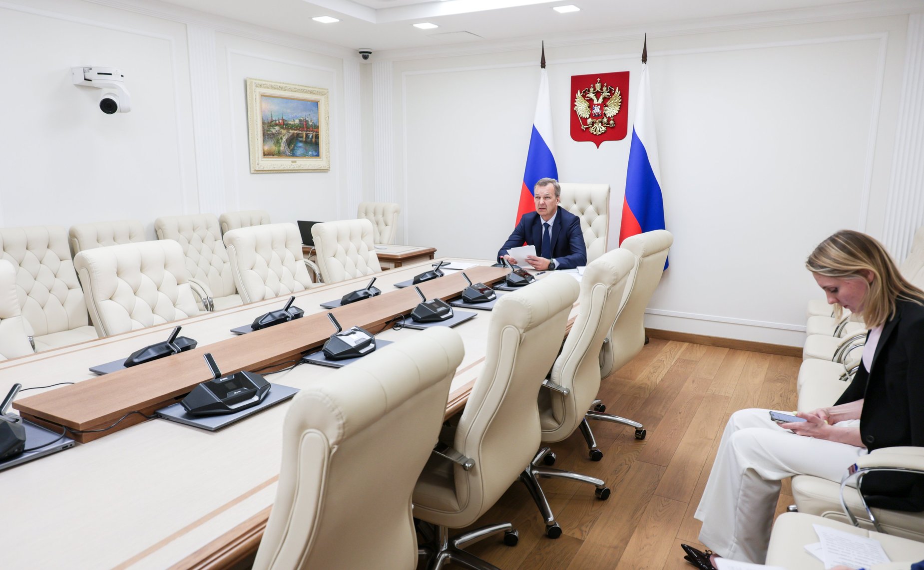 Первый заместитель Председателя Совета Федерации Андрей Яцкин принял участие в заседании комиссии Государственного Совета РФ по направлению «Энергетика»
