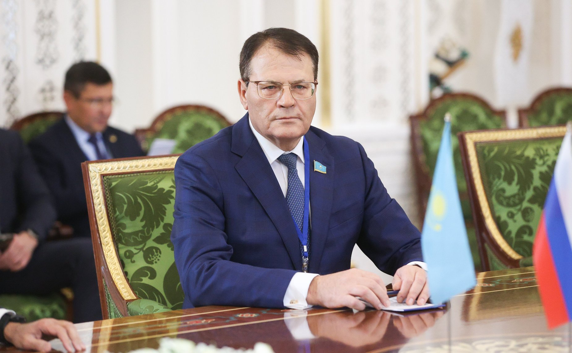 Встреча Председателя Совета Федерации Валентины Матвиенко с Председателем Сената Парламента Республики Казахстан Мауленом Ашимбаевым