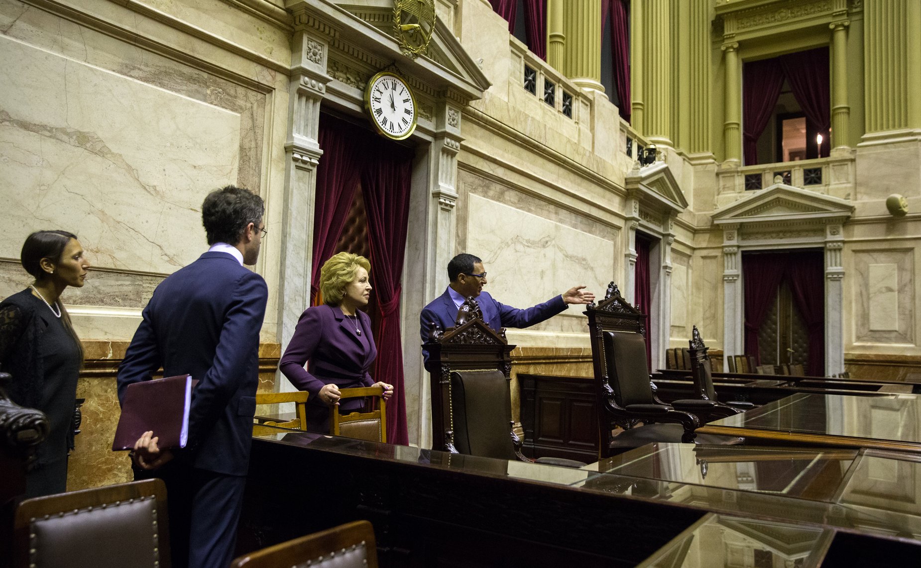 Официальный визит делегации СФ в Аргентину