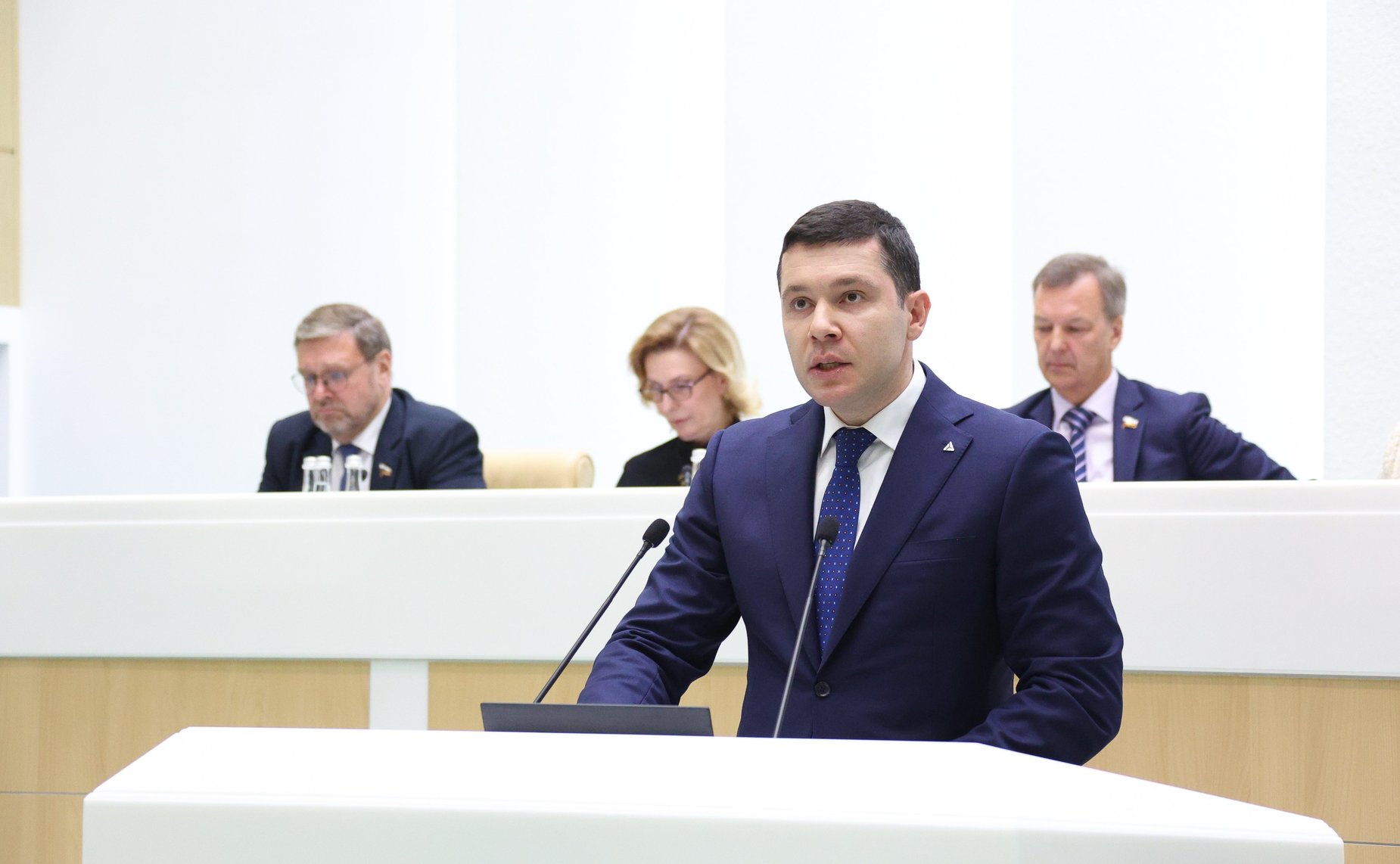 Министр промышленности и торговли РФ Антон Алиханов