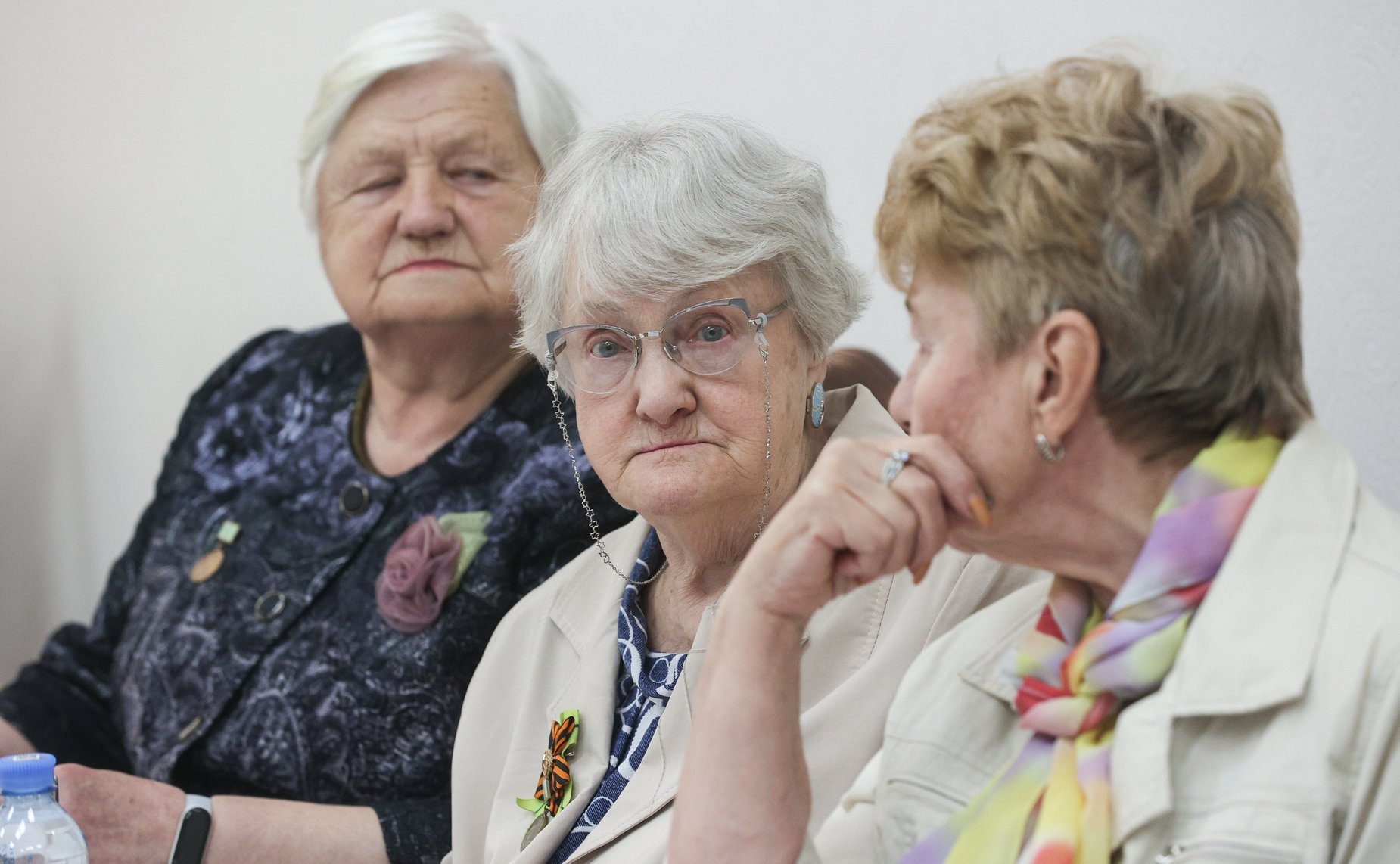 В рамках подготовки празднования 80-летия полного освобождения Ленинграда от фашистской блокады Валентина Матвиенко встретилась с ветеранами — жителями блокадного Ленинграда