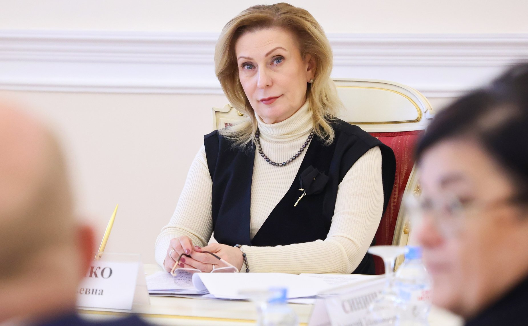 Заместитель Председателя Совета Федерации Инна Святенко провела рабочее совещание в Правительстве Санкт-Петербурга по вопросу организации деятельности служб родовспоможения