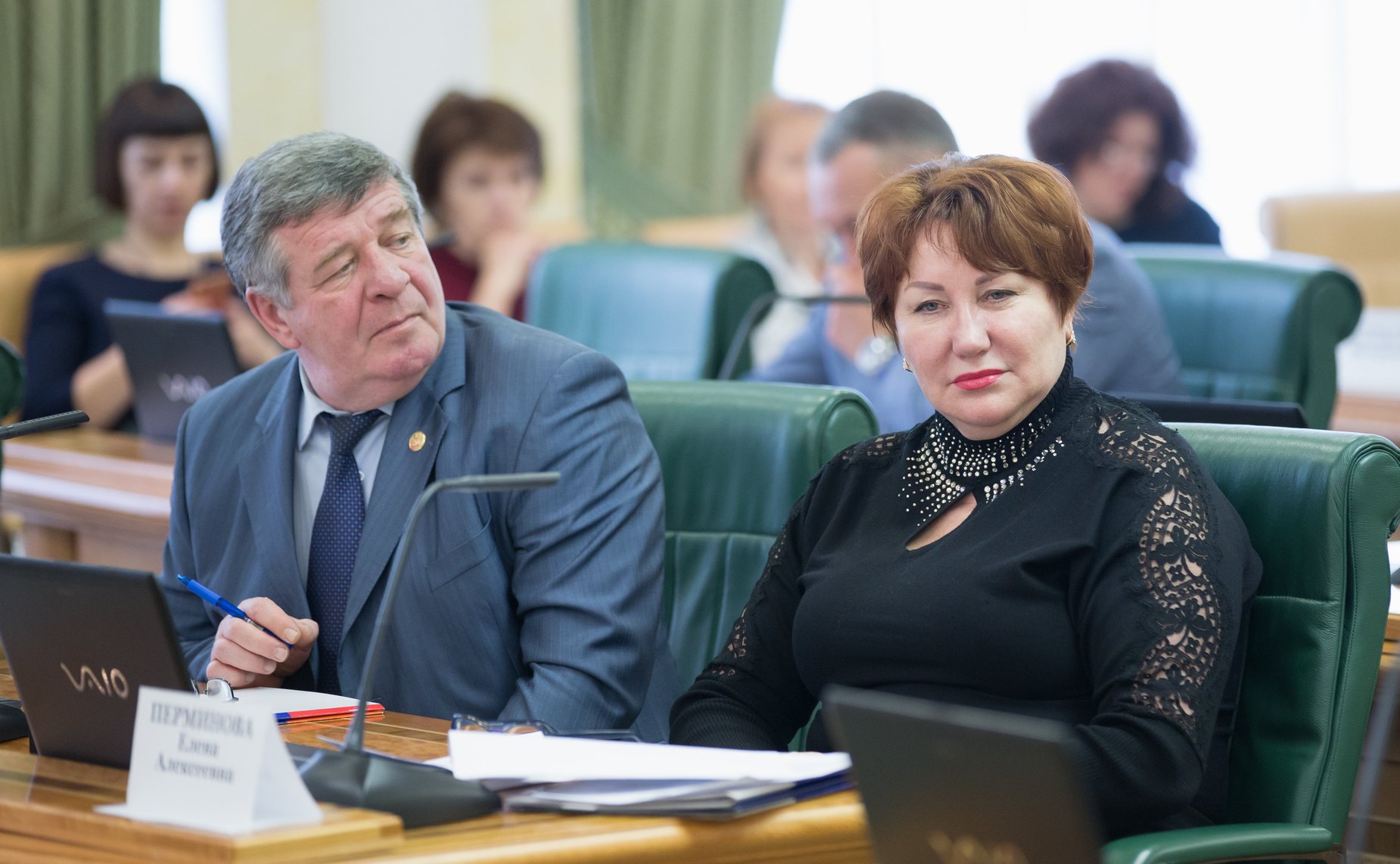 Валерий Семенов и Елена Перминова