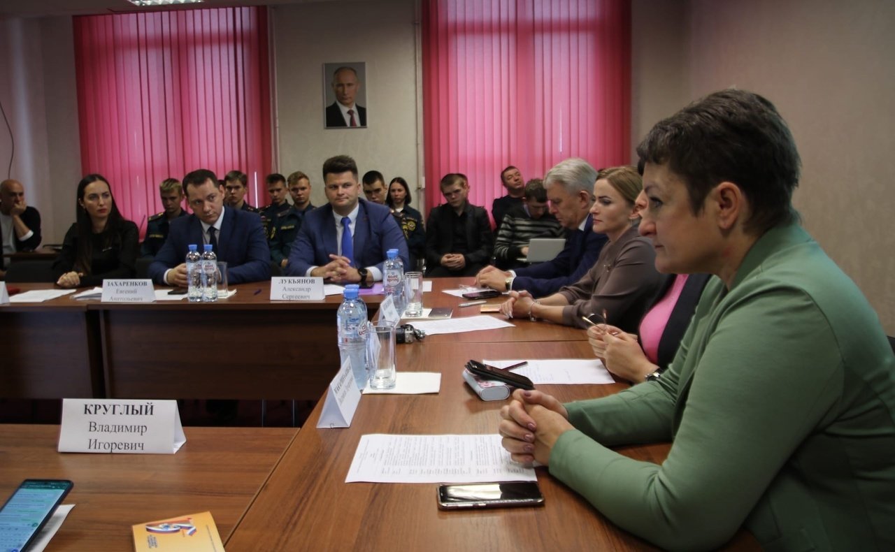 Ирина Кожанова приняла участие во встрече с представителями молодежных объединений России и Беларуси