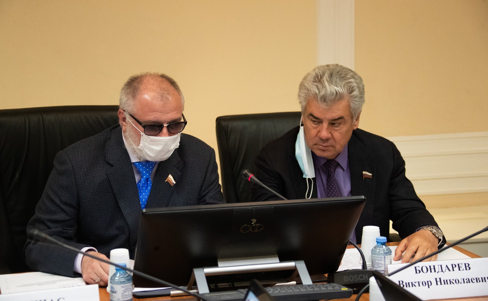 Андрей Клишас и Виктор Бондарев