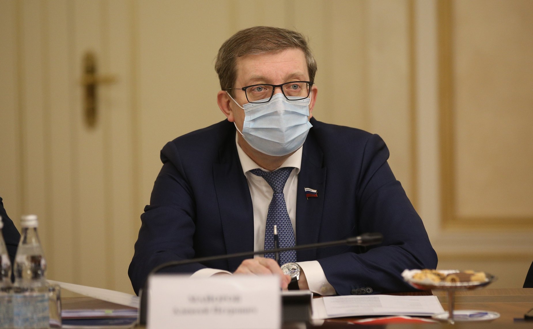 Заседание Комиссии по сотрудничеству Совета Федерации и Сената Олий Мажлиса Республики Узбекистан