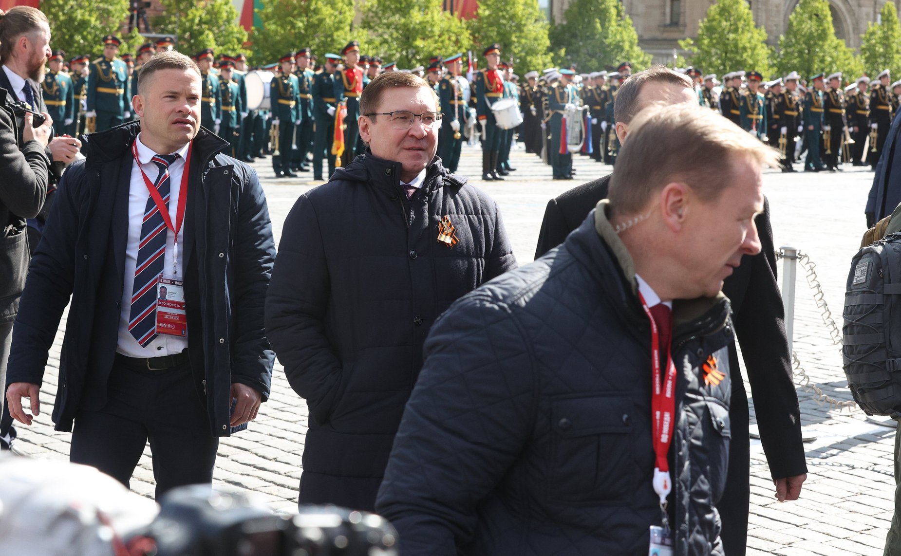 Председатель Совета Федерации Валентина Матвиенко присутствовала на военном параде в ознаменование 80-й годовщины Великой Победы